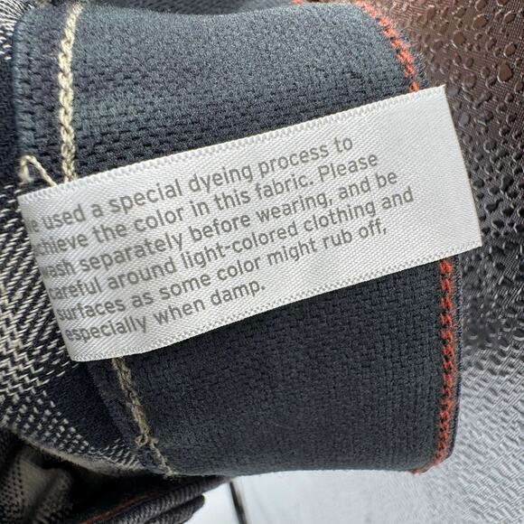 Eddie Bauer jeans 20 flannel lined boyfriend straight mid rise gray straight NEW - Picture 10 of 11